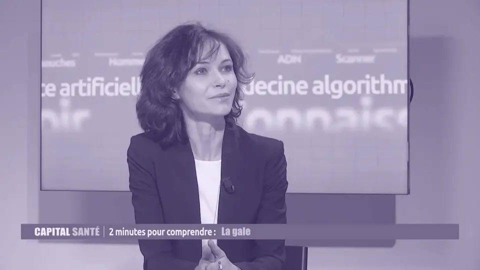 Vignette de la vidéo : La gale - 2 minutes pour comprendre